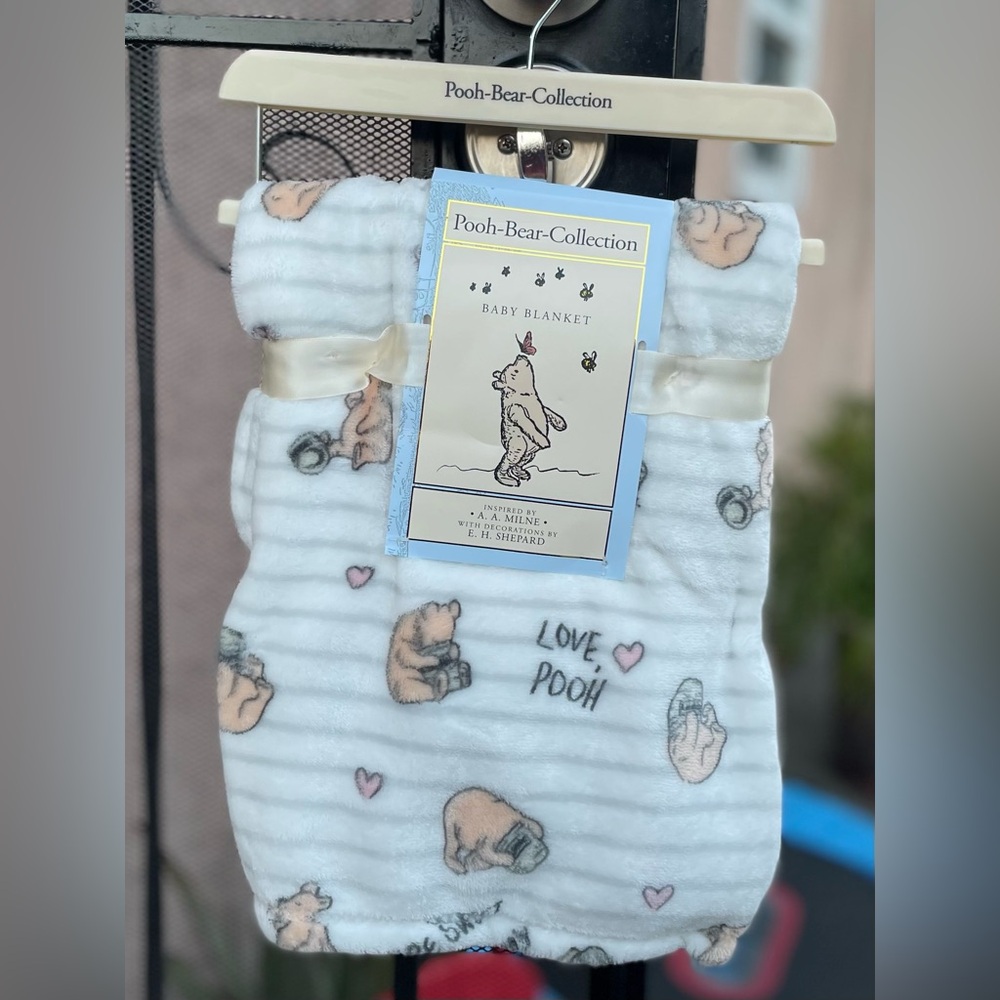 Baby Winnie The Pooh Blanket